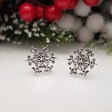 Cercei ''Tiny Snowflakes' [2]