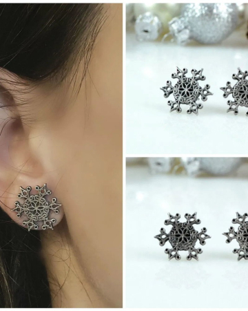Cercei ''Tiny Snowflakes' [3]