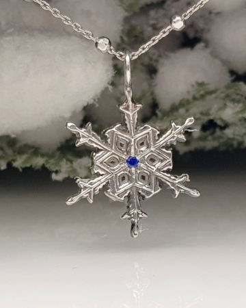 Coliere & Pandantive - Colier ''Snow Crystal''
