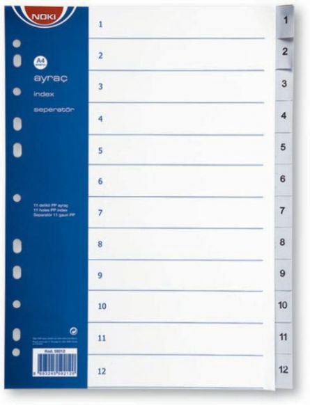 SEPARATOARE INDEX PLASTIC [3]
