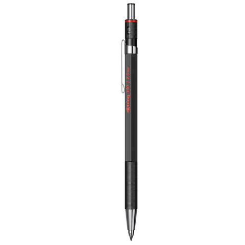 Creioane/Creioane mecanice si mine - CREION MECANIC 2.0MM RO300 NEGRU ROTRING