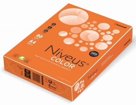 Hartie si carton copiator - HARTIE COPIATOR A4 Culori Intense 80G 500/TOP  NIVEUS