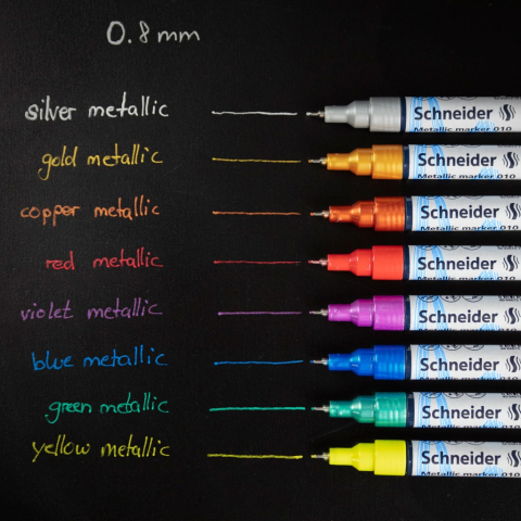 Marker metalic Paint-It 010 0,8 mm Set 1 [3]