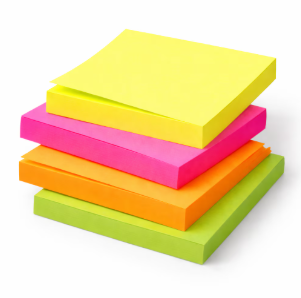 Notesuri adezive - NOTES ADEZIV Neon 75*75MM 80 FILE INFO NOTES