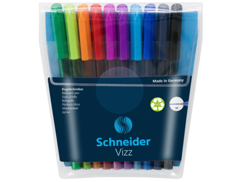 Instrumente de scris - Pix Schneider Vizz M Gelco Technology 10 culori/set