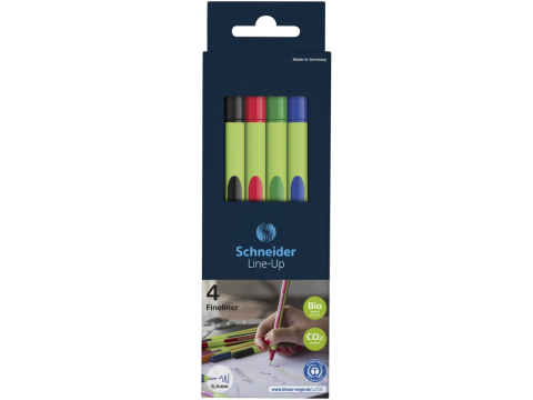 Creativitate - Set Liner Schneider Line-Up 4 culori