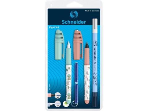 Scris și accesorii - Set stilou și roller Schneider Zippi