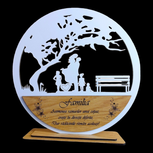 Blank Copac cu figurina