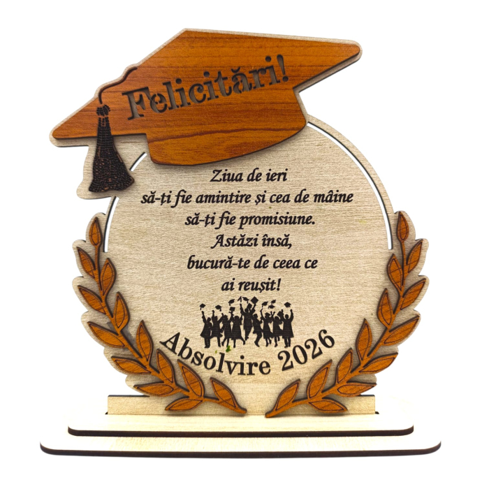 Cadou personalizat de absolvire pentru Absolventi "Ziua de ieri..." [2]