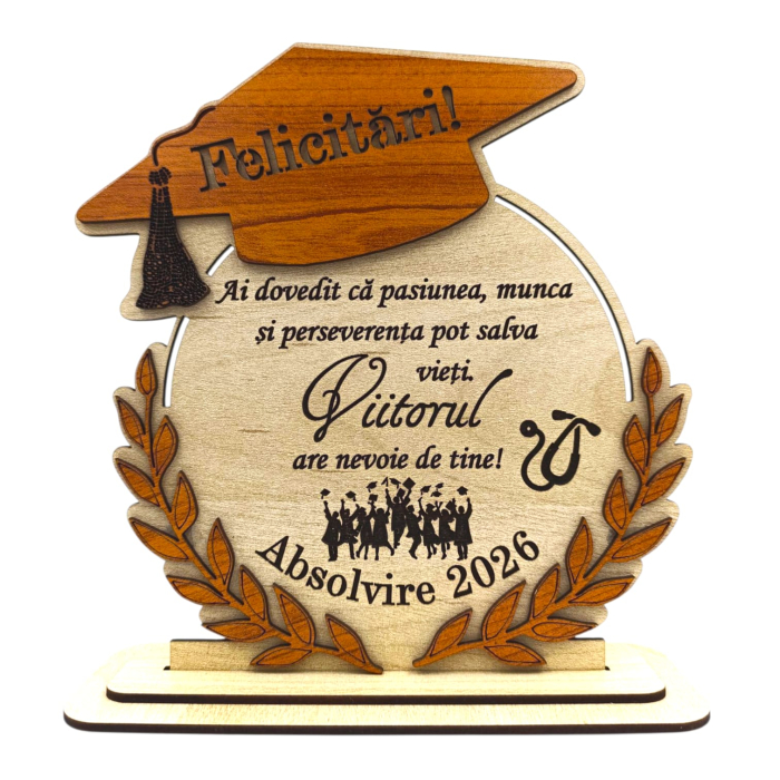 Cadou personalizat de absolvire pentru Absolventi "Ai dovedit ca..." [2]