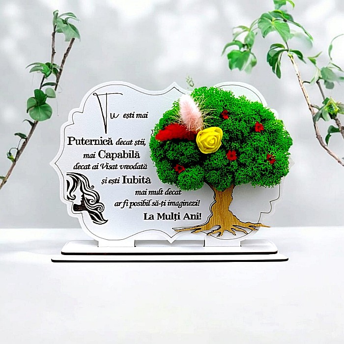 Cadou personalizat, Tablou cu mesaj standard pentru Sotie/Ziua Femeii/Mama [1]