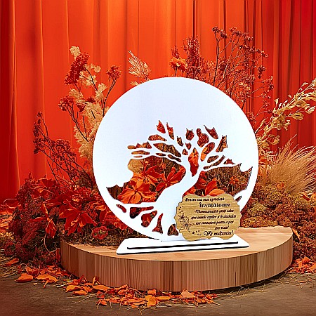 Blankuri - Blank pentru licheni stabilizati cu suport, personalizat pentru învatatoare, educatoare, profesoara, personalizabil, Produs în România de Rustic Wood Decor, model 2