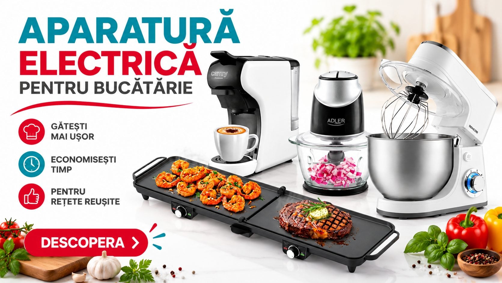 APARATURA ELECTRICA PENTRU BUCATARIE