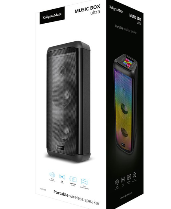 BOXA BLUETOOTH PORTABILA MUSIC BOX ULTRA [8]