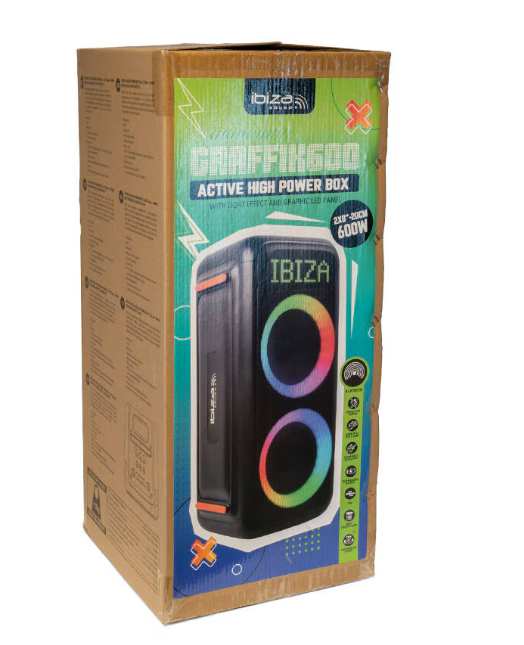 Boxa Portabila Ibiza Sound 2X8" [6]