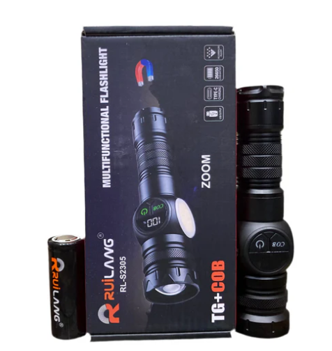 Lanternă de Vânătoare RL 2305 cu Afișaj și Lumină Laterală – Puternică și Versatilă [2]