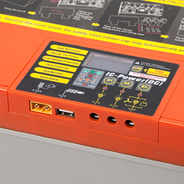ACUMULATOR GEL PLUMB DEEP CYCLE AFISAJ 12V 100AH [4]