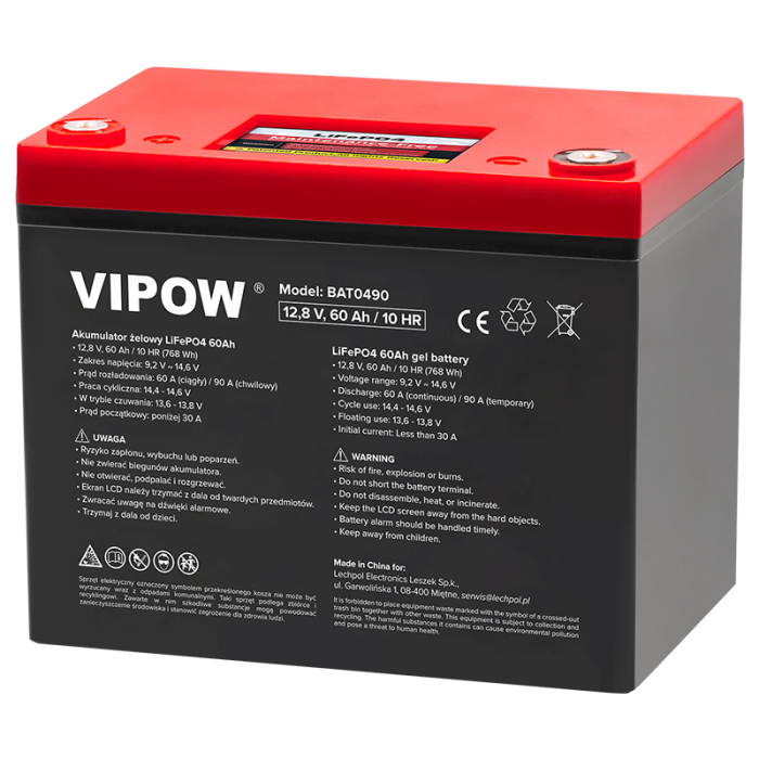 ACUMULATOR LIFEPO4 60AH CU BMS [2]