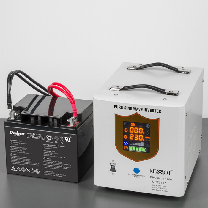 ACUMULATOR STATIONAR AGM VRLA 12V 100AH REBEL [8]