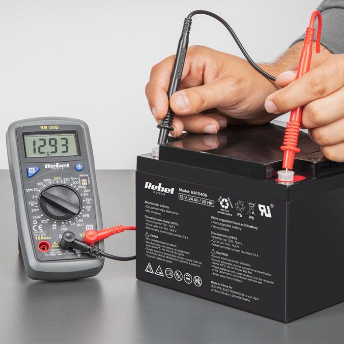 ACUMULATOR STATIONAR AGM VRLA 12V 100AH REBEL [9]