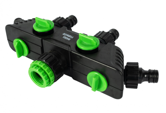 Adaptor robinet 1/2" cu 4 ieșiri – Micul Fermier MF-IR3013-G01 [1]