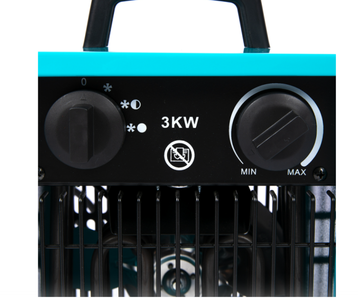 Aeroterma electrica,industriala,Detoolz DZ-EI111, 3 trepte, 3000W, 10236BTU [3]