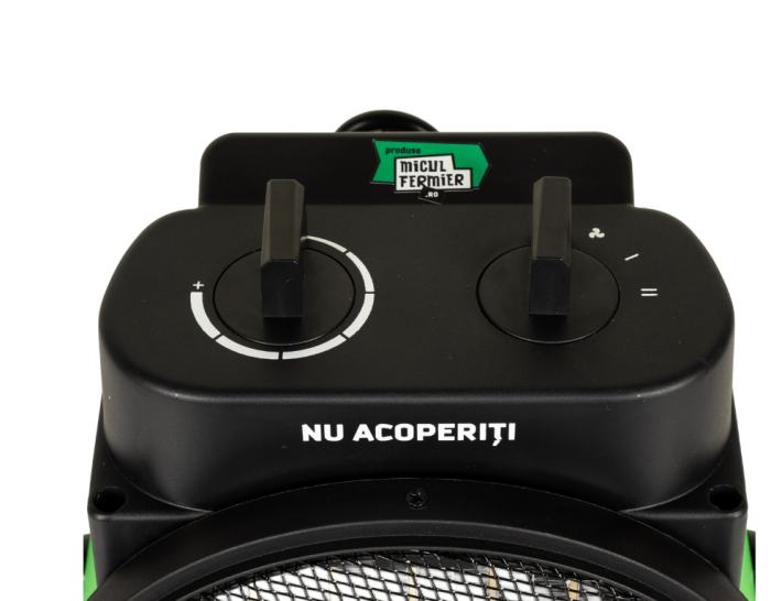 Aeroterma electrica Micul Fermier, 1800/3000W, element de incalzire ceramic [3]