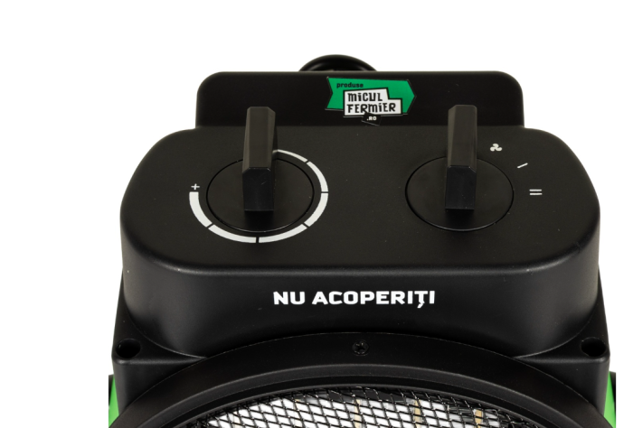 Aeroterma electrica Micul Fermier, 1800/3000W, element de incalzire ceramic [3]