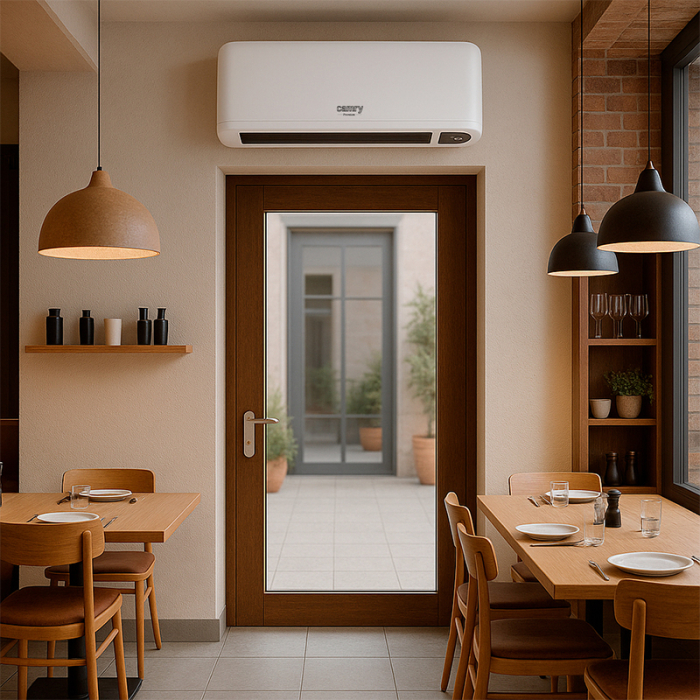 AEROTERMA TIP CORTINA DISPLAY LED TELECOMANDA 2000W [7]