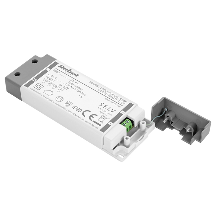 ALIMENTATOR BANDA LED IP20 12V 3A 36W REBEL [3]