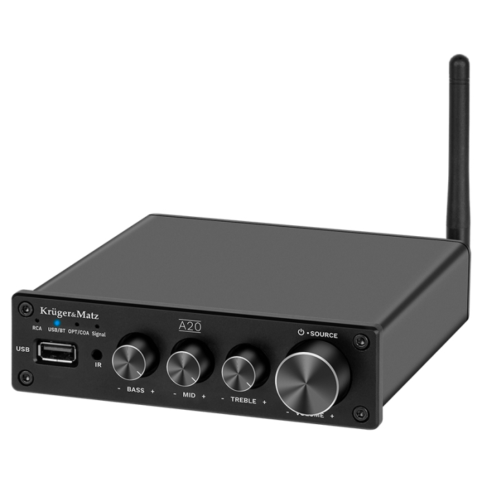 AMPLIFICATOR AUDIO STEREO 2X100W A20 KRUGER&MATZ [2]