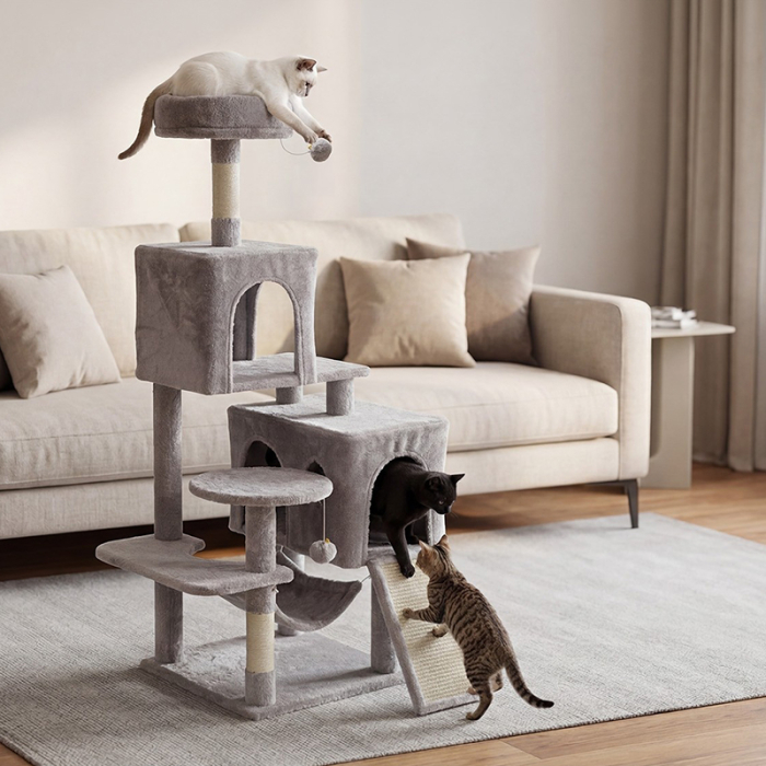 ANSAMBLU DE JOACA PISICI 45X45X137 CM REBEL ANIMALS [6]