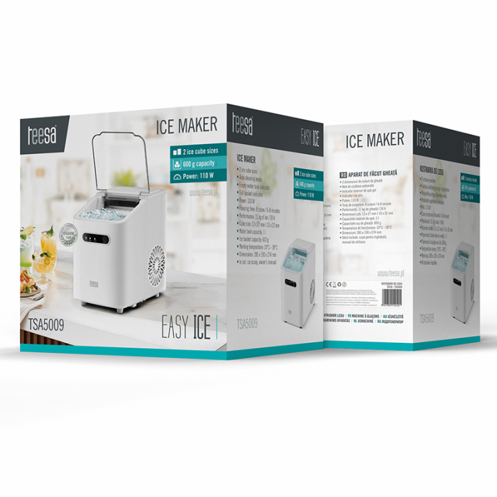 APARAT CUBURI GHEATA 11KG 1L 110W EASY ICE TEESA [9]