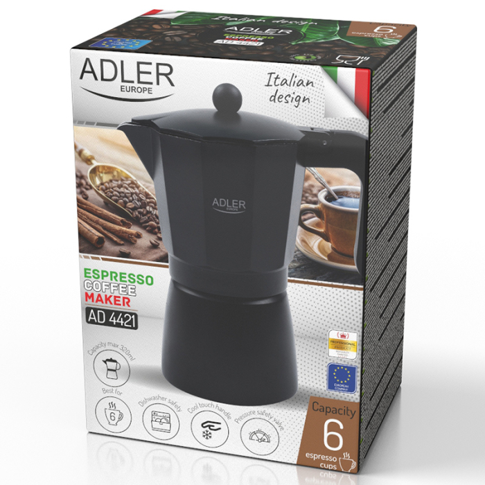 APARAT DE FACUT CAFEA ESPRESSO 320ML ADLER [9]