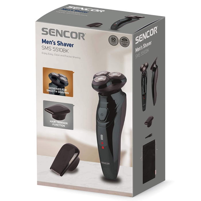 APARAT DE RAS ROTATIV NEGRU SENCOR [11]