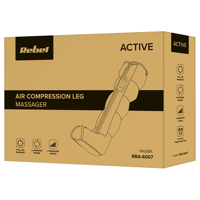 APARAT MASAJ PICIOARE DRENAJ LIMFATIC REBEL ACTIVE [7]