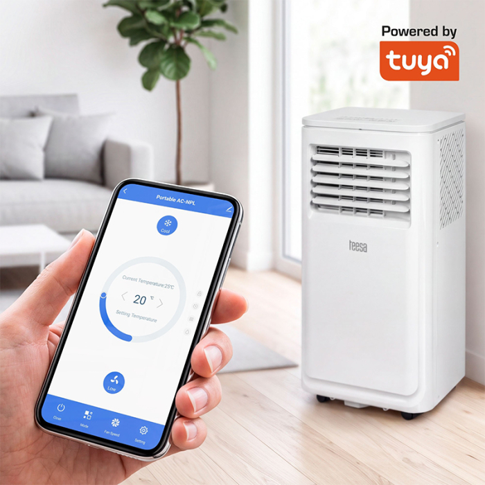 APARAT MOBIL AER CONDITIONAT 9000BTU WI-FI TUYA [4]