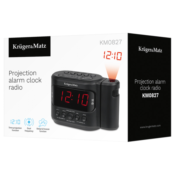 APARAT RADIO AM FM PROIECTIE CEAS KRUGER&MATZ [8]