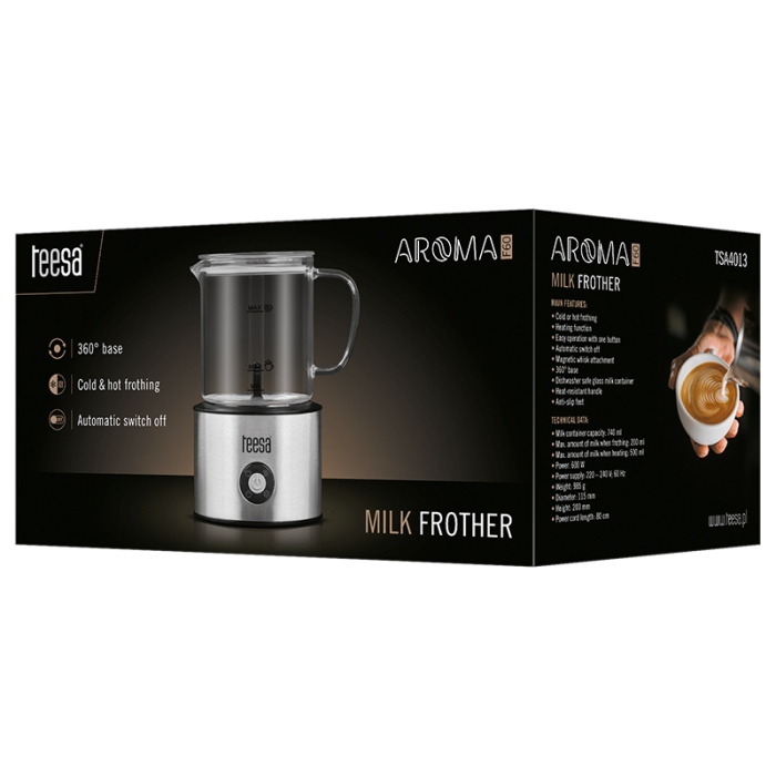 APARAT SPUMAT LAPTE MILK FROTHER AROMA F60 TEESA [6]