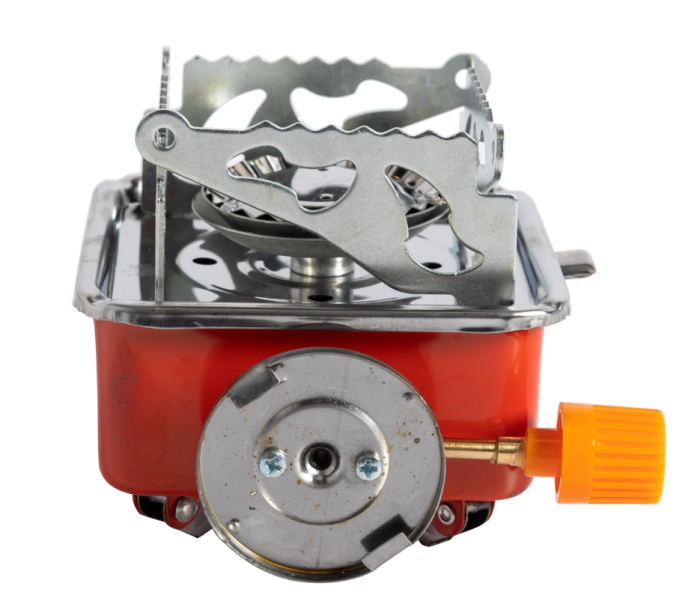 Aragaz camping Micul Fermier, putere termica 2.8 kW, aprindere piezo-electrica, compatibil rezerva gaz spray, 95*95mm [2]