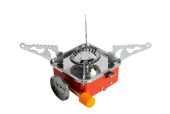 Aragaz camping Micul Fermier, putere termica 2.8 kW, aprindere piezo-electrica, compatibil rezerva gaz spray, 95*95mm [6]