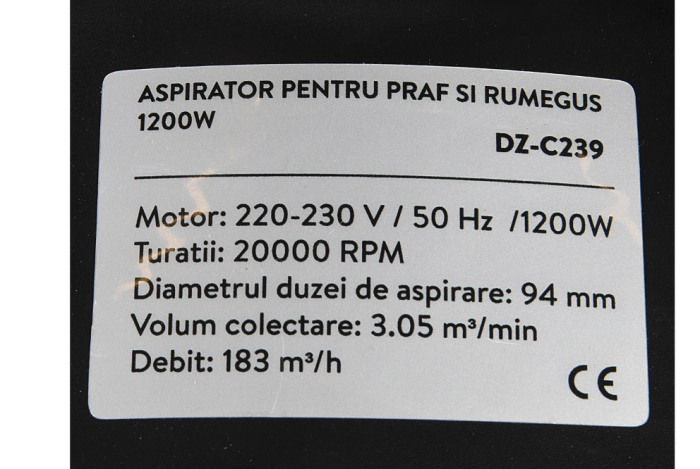Aspirator pentru praf si rumegus 1100W [5]