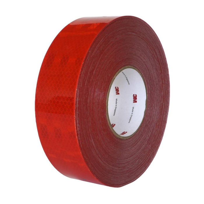 BANDA REFLECTORIZANTA 3M 983-71 ROSU 53.5MMX50M ECE 104 [2]
