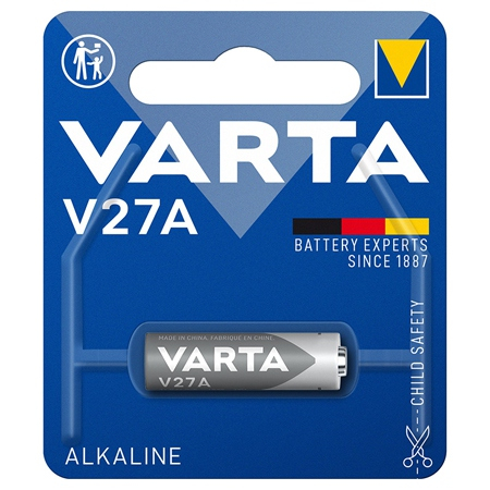 BATERIE ALCALINA 12V V27A BLISTER 1 BUC VARTA [1]