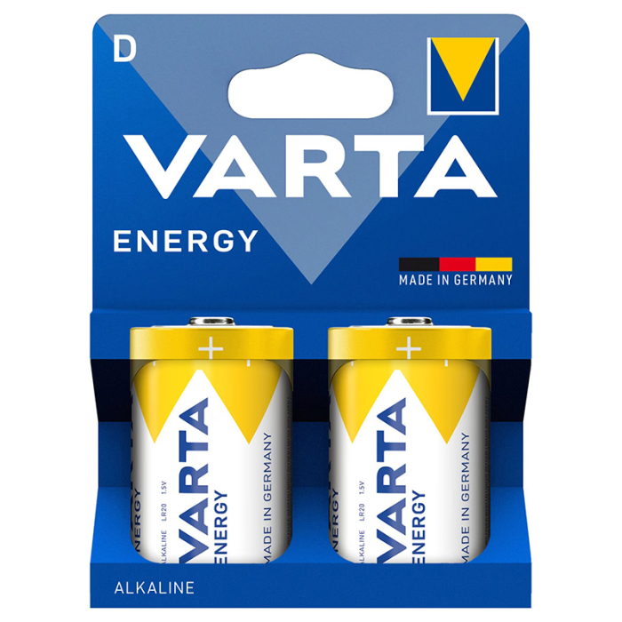 BATERIE ALCALINA ENERGY LR20 BL 2 BUC VARTA [2]