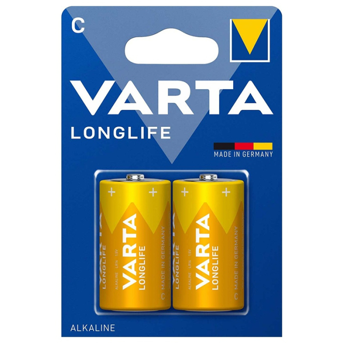 BATERIE ALCALINA LONGLIFE LR14 BL 2 BUC VARTA [2]