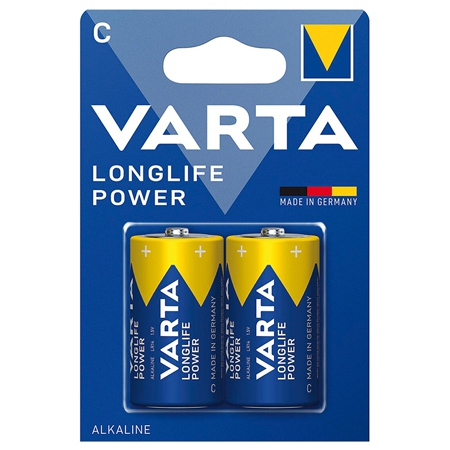 BATERIE ALCALINA LONGLIFE POWER LR14 BLISTER 2BUC VARTA [1]