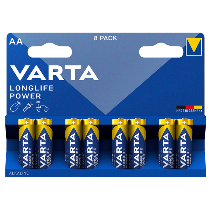 BATERIE ALCALINA LR06 LONGLIFE POWER BLISTER 8BUC VARTA [2]