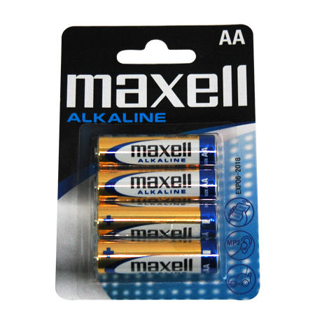 BATERIE ALCALINA MAXELL LR06 BLISTER 4 BUC [1]