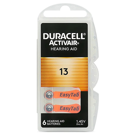 BATERIE AUDITIVA DURACELL 13 BLISTER 6 BUC [1]